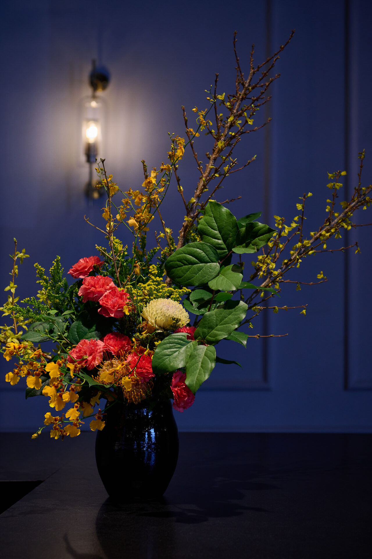 Chef Yuu Shimano and team preparing service