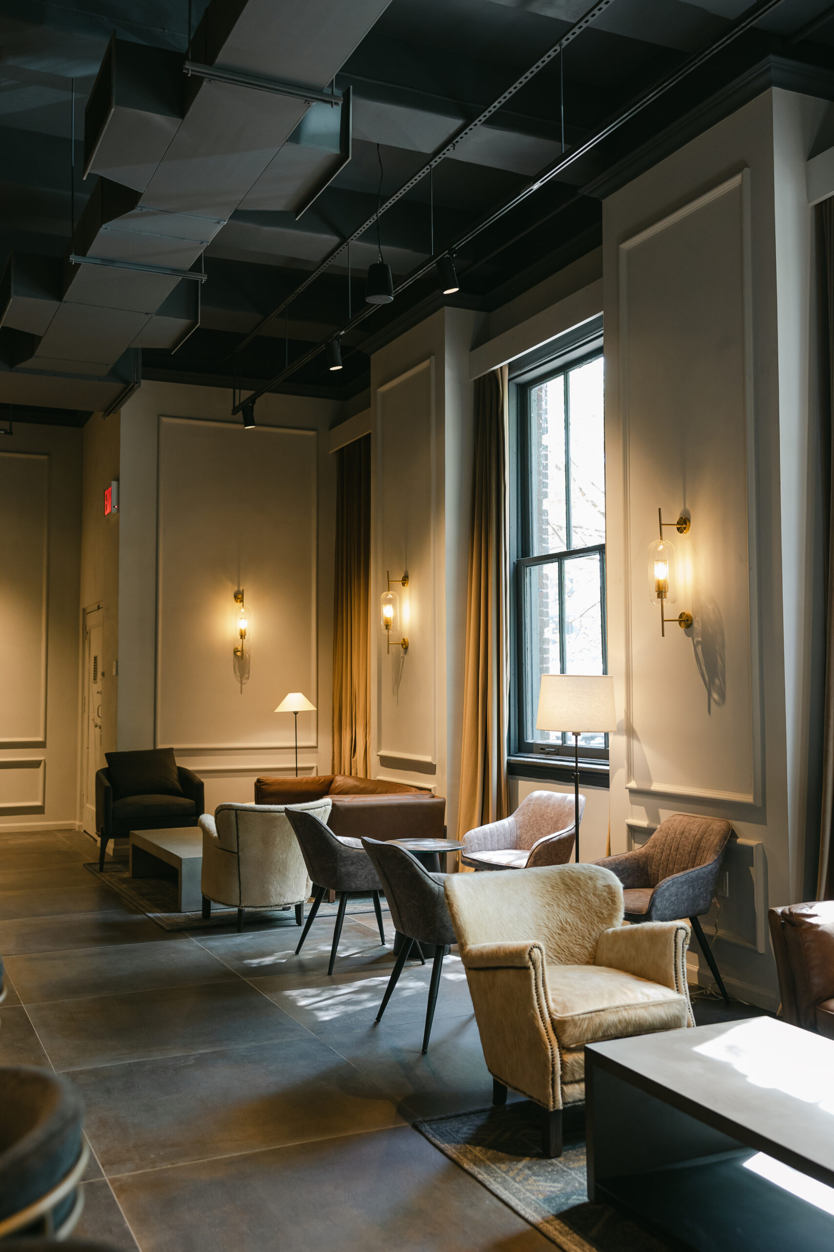 The lounge at Restaurant YUU